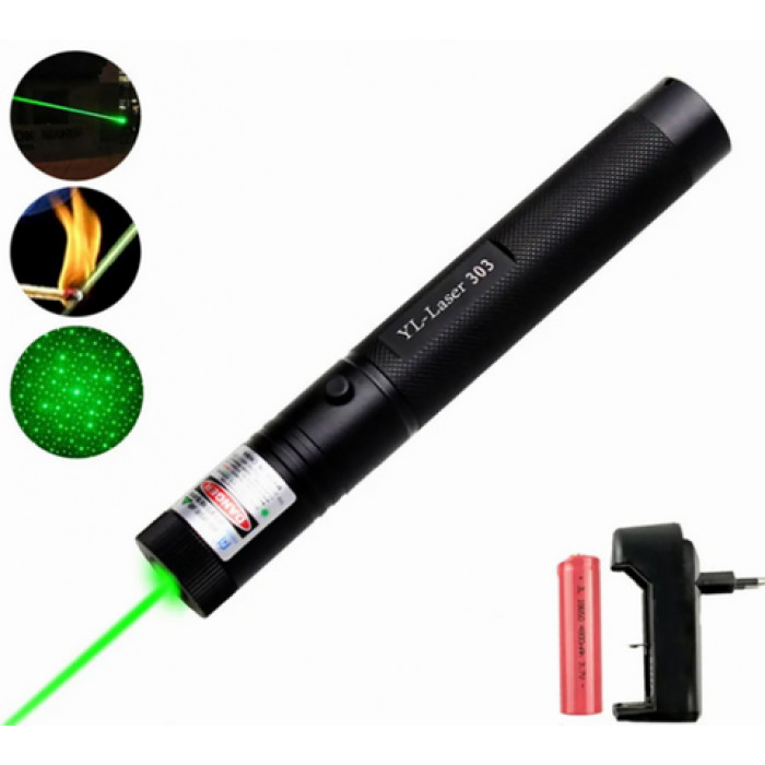 Указка LASER 303 GREEN зеленая