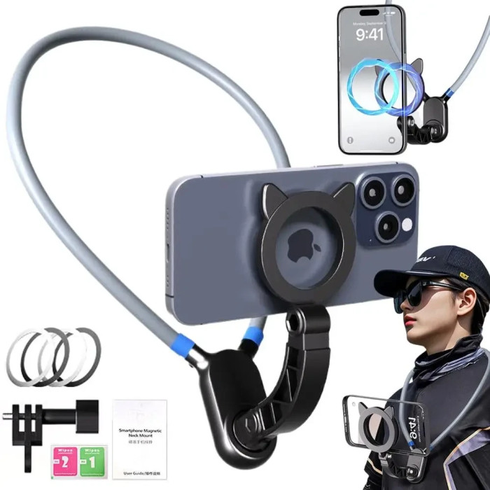 Тримач для телефона на шию без рук AND 5314