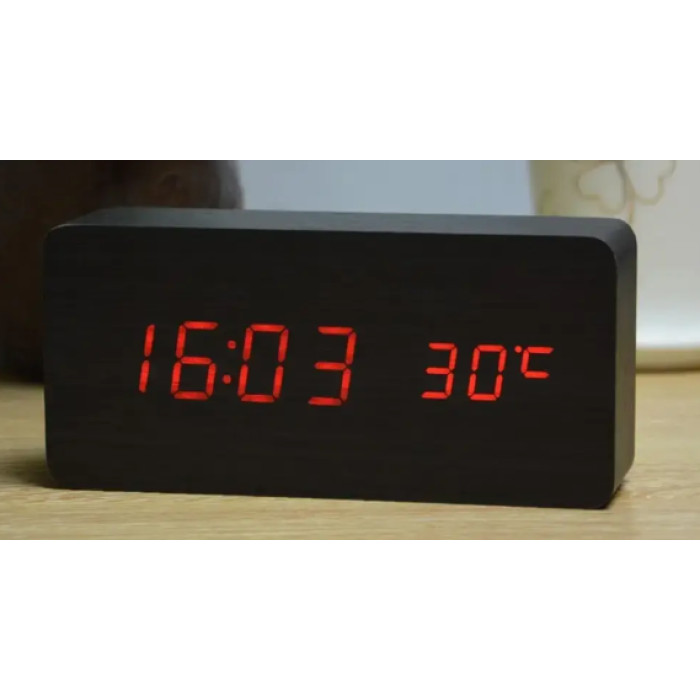 Настольные часы VST 862 Красные