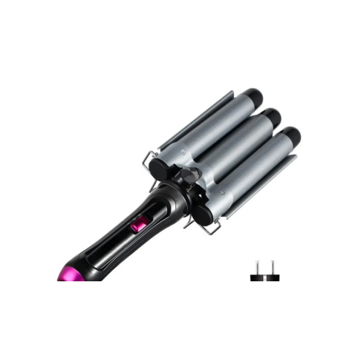 Потрійна плойка для завивання волосся Domotec MS 481B