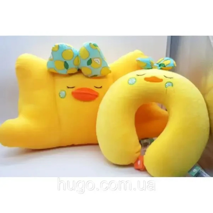 Набір подушок для дитини Каченята duck NJ-009 (2шт)