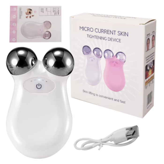 Вибрационный массажер для лица и тела Micro Current Skin