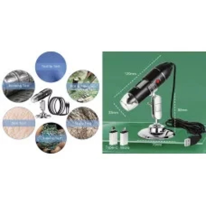 Мікроскоп цифровий із роз'ємом USB-пайки та ремонту мобільних телефонів AND HA -153