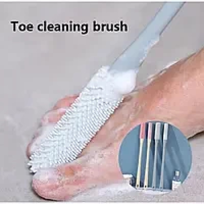 Багатофункціональна щітка для миття ніг між пальців Foot washing brush AND 035