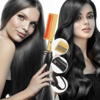 Расческа для выпрямления волос 2 в 1 XL210