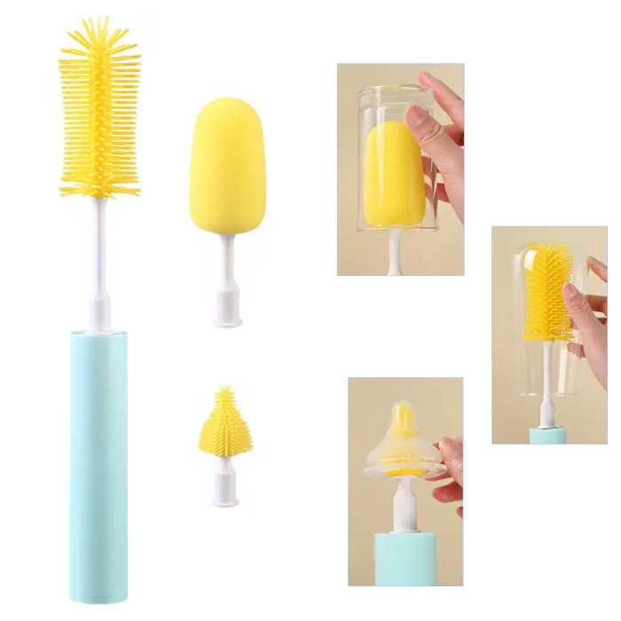 Электрическая щетка BRUSH желтая AND412