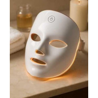 Светодиодная LED маска для лица 7 в 1 с цветной светотерапией для ухода и улучшения кожи