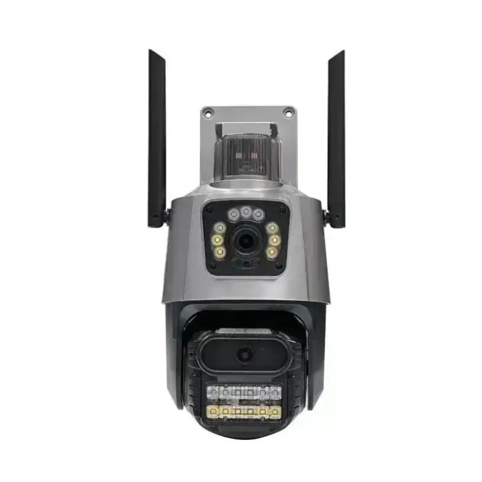Вулична камера на 2 лінзи Wi Fi P11 6 mp APP V380pro