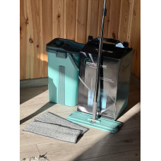 Швабра стрічка з великим відром 10 л з віджиманням Scratch Cleaning Mop