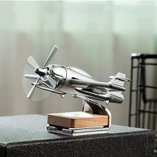 Ароматизатор у формі літака з обертовим пропелером від сонячної панелі