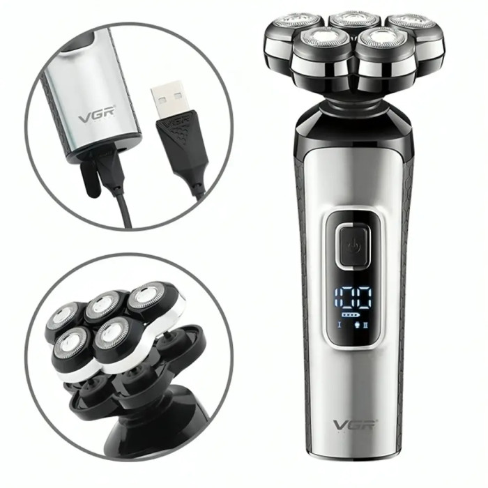 Акумуляторна електробритва VGR V-385