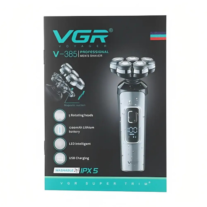 Акумуляторна електробритва VGR V-385
