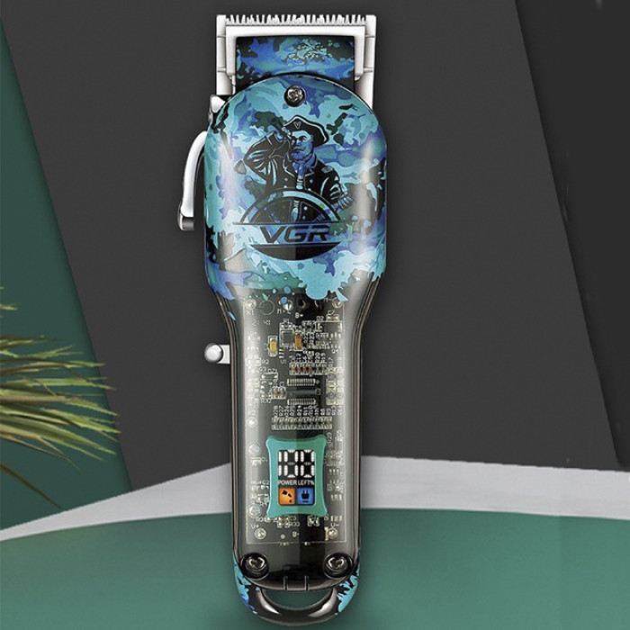 Акумуляторна машинка для стриження волосся VGR V-685