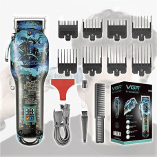 Акумуляторна машинка для стриження волосся VGR V-685