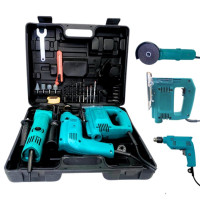 Набор 3в1. Дрель, Лобзик, Болгарка