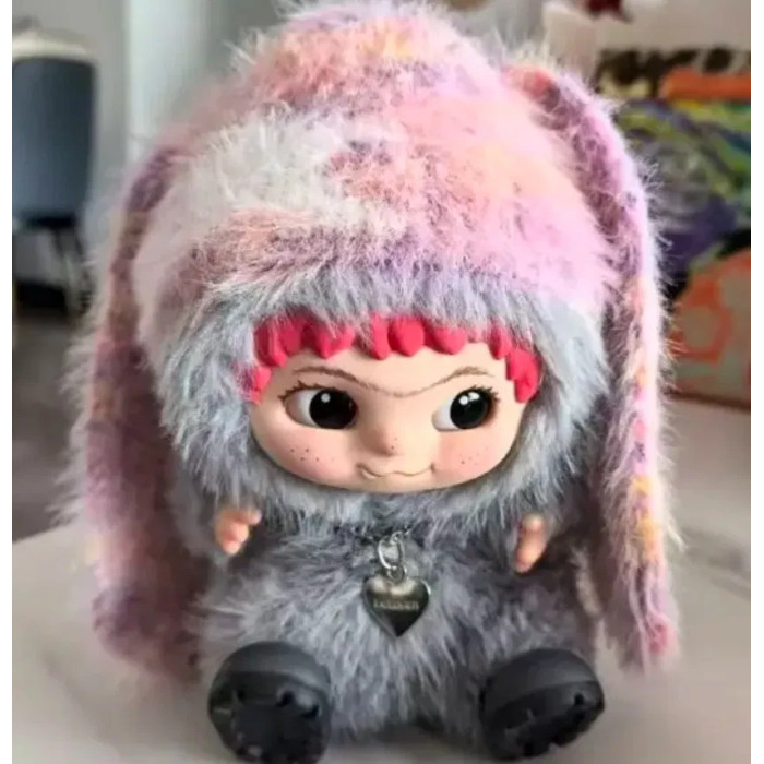 Іграшка Сюрприз Вакуку пухнаста лялечка брелок Wakuku Kawaii в коробці 18 см