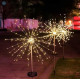 Уличный садовый Фейерверк газонный 60 solar на солнечной батарее AND HA-37