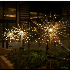 Уличный садовый Фейерверк 150 газонный на солнечной батарее Fireworks floor AND HA-47