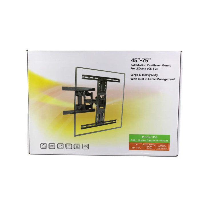 Кріплення для телевізори з поворотом P6 45-75