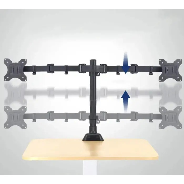 Кріплення настільне на два монітори Z022 17-33