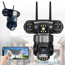 Камера на 3 лінзи працює через 4G v380