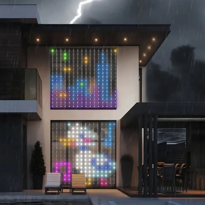 SMART Гірлянда штора SFK 07 2*2M APP BT USB