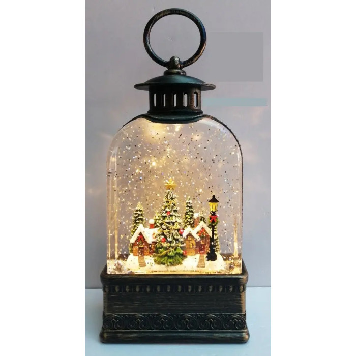 XMAS Новорічний нічник вінтажний ліхтар WDL-23013E