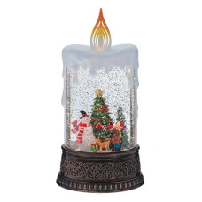 XMAS Новорічний нічник Свічка зі сніговиком WDL-23016B