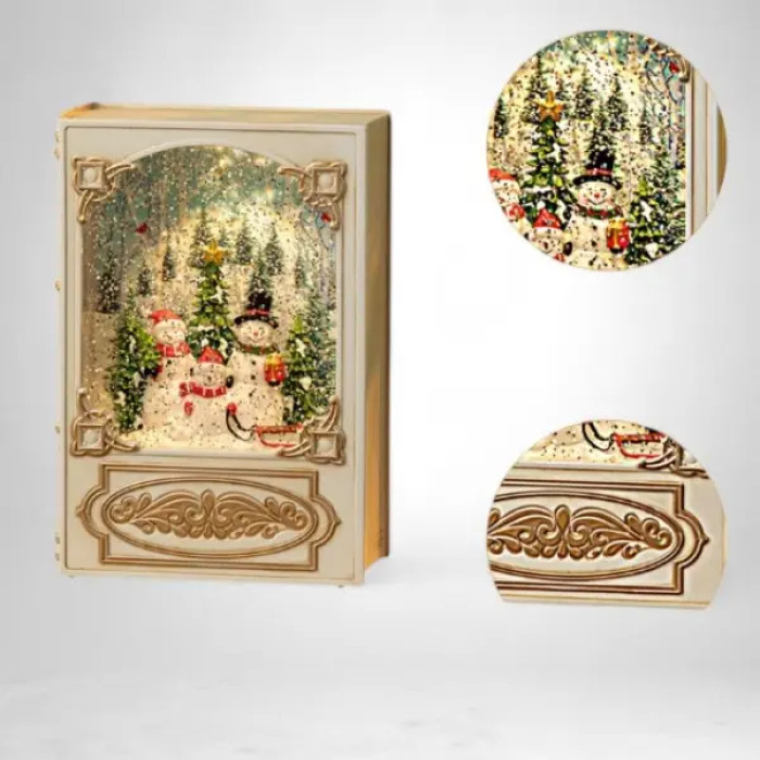 XMAS Новорічний нічник книга WDL-24023B