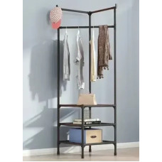 Кутова вішалка 2-рівнева полиця для зберігання, AND-21-20