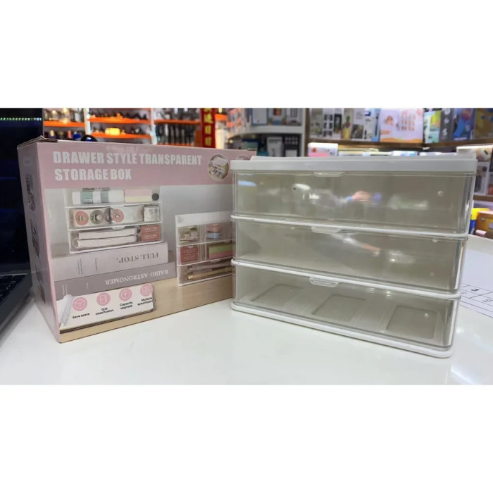 Прозрачный ящик для хранения AND 1434