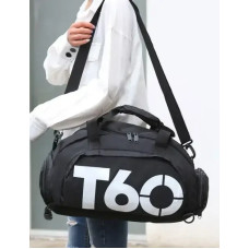 Спортивна сумка рюкзак-трансформер Т60 чорний