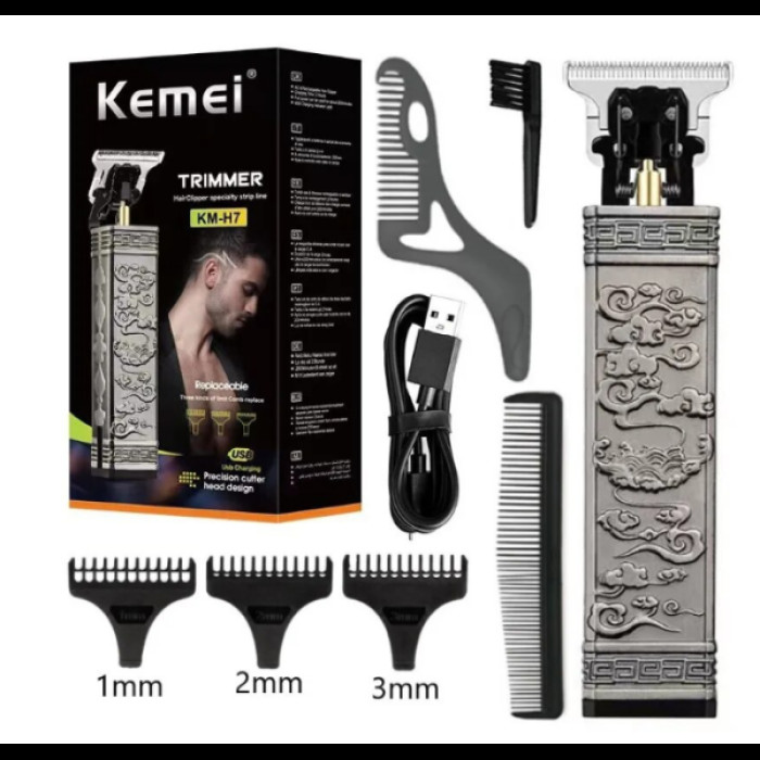Машинка для стриження волосся Kemei Vintage KM-H7