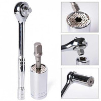 Трещотка с универсальной головкой TOOL 7-19мм