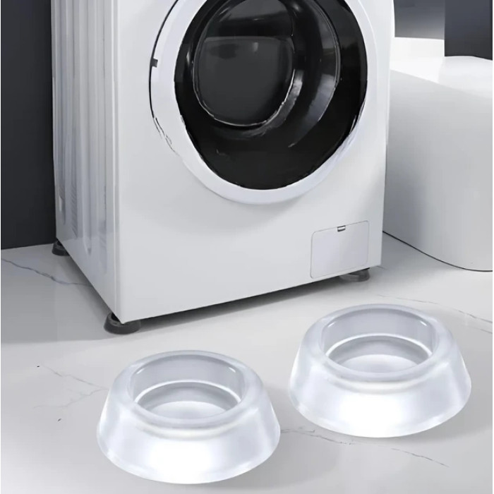 Антивібраційні ПРОЗРАЧНІ підставки для пральної машини Refrigerator floor mat AND815