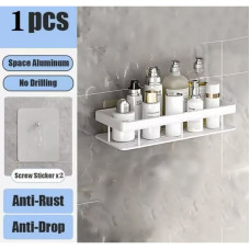 Органайзер у ванну на стіну STORAGE RACK AND-144 Біла