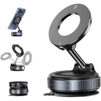 Магнитный держатель для телефона с ВАКУУМНЫМ креплением 360* AND 5544