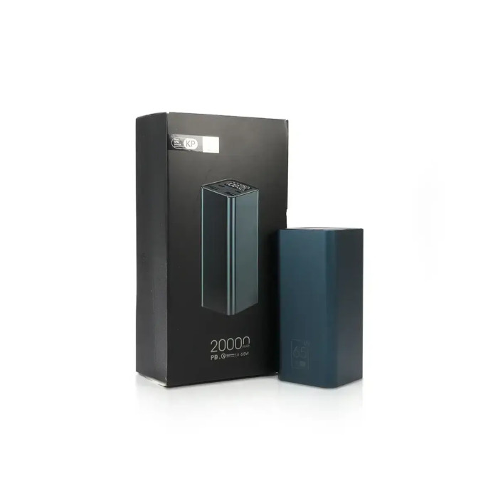 Зовнішній акумулятор Power Bank 20000 мА·год 65 Вт KP PD-65