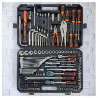 Набор инструментов 150 предметов в пластиковом кейсе PCS-150