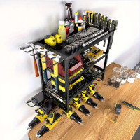 Органайзер полка для инструмента настенный метал на 3 яр MZY-859 3,35kg 63,5см*24,50см*42,50см