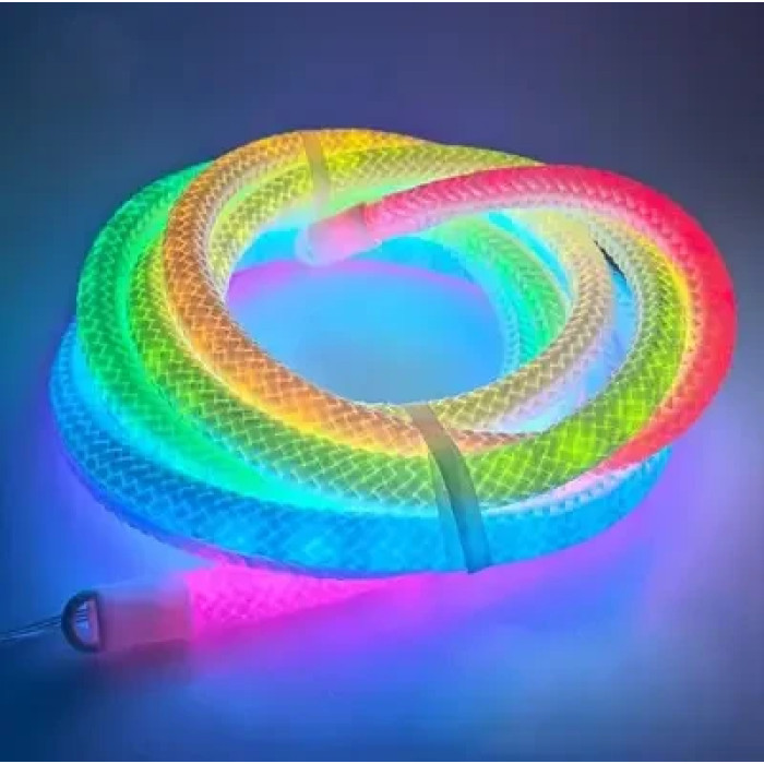 Чешуйчастий гнучкий LED Neon RGB неонова стрічка шланг 5 м від USB