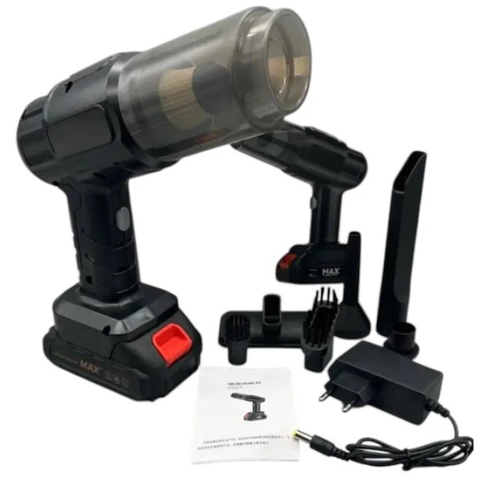 Бездротовий автомобільний пилосос 4 в 1 ST-6631 з функцією обдування та потужною батареєю 21 В