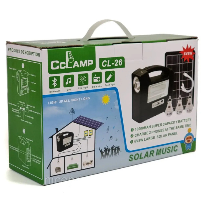 Солнечная станция CcLamp CL-26