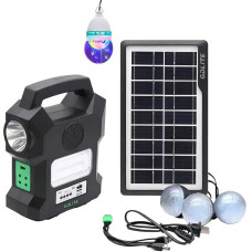Солнечная станция Power Bank,FM радио GDLite GD-1000A