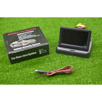 Автомобільний складаний монітор 4,3" з виїзним екраном для камери заднього огляду Original Style