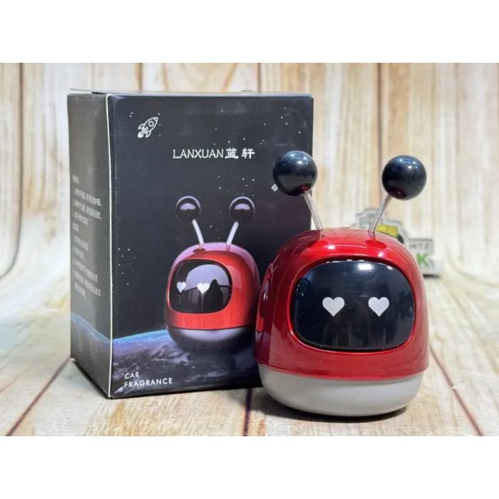 Автомобільний ароматизатор Робот ЦВЕТ рандом