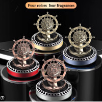 Автомобільний ароматизатор на сонячній батареї Штурвал колір рандом