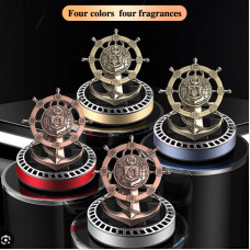 Автомобільний ароматизатор на сонячній батареї Штурвал колір рандом