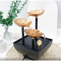 Фонтан декоративный настольный растения