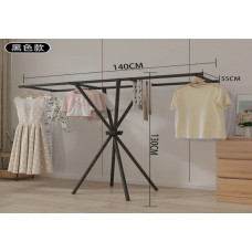 Складана сушарка для одягу YH9912B, чорна